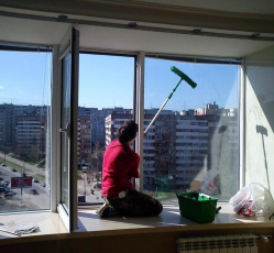 Мытье окон в однокомнатной квартире Красноусольский
